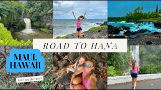 Road to Hana ADVENTURE TRAVEL VLOG  Maui Hawaii [upl. by Pilihp]