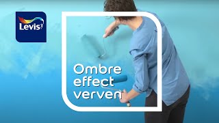 Het ombre effect op een muur verven  Levis Lets Colour [upl. by Constant]