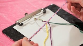 How to Make Braided Friendship Bracelet  Bracelet Patterns [upl. by Serle214]