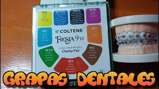 Grapas dentales Coltene Hygienic Fiesta 9W Wingless [upl. by Netsruk299]