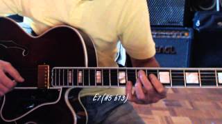 Blue in Green  Solo Jazz Guitar  Melody Harmonization [upl. by Eyt]