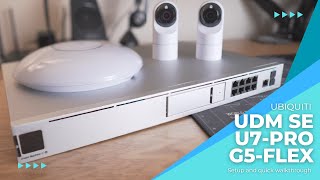 Upgrading My Home Network  UDM SE U7Pro and G5 Flex Cameras Setup [upl. by Jurgen]