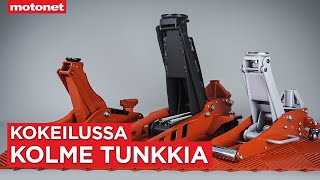 Vertailussa kolme laadukasta tunkkia  MTX Automotive tunkit [upl. by Aiza]