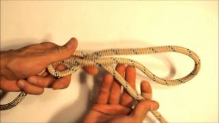 How to tie a double fishermans loop knot [upl. by Aniz]