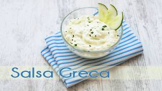 Salsa Tzatziki  la salsa greca per accompagnare Carne e Pesce  SempliceVeloce [upl. by Lindi]