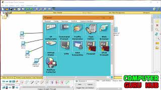 DHCP Practical in CCNA  CCNA Practicals in Hindi  ComputerGuruHub [upl. by Nnaesor]