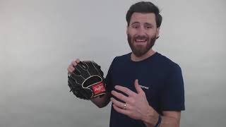 Review Rawlings R9 115quot Baseball Glove R93142BG [upl. by Haskel532]