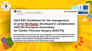 Guía fibrilación auricular ESC 2024  RAYMED [upl. by Adiehsar]