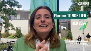 Marine Tondelier Secrétaire nationale des Écologistes a un message pour tou·te·s les breton·ne·s [upl. by Chrystal]