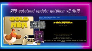 PS4 Jailbreak ver 9 PBR host auto load ESP32S2 GoldHEN Updated to GoldHEN V24b18 [upl. by Gilly340]