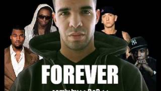 Drake ft Kanye West Lil Wayne Eminem amp JayZ  Forever remix [upl. by Ummersen]