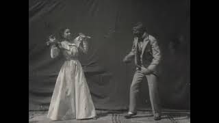 First Film Showing Kiss Between African Americans  Something Good 1898  Silent Short  Classic [upl. by Benjy]