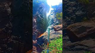 lovers leap water fall  nuwara eliya  srilanka 💚 waterfall loves [upl. by Hasty]