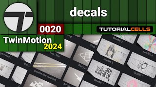 0020 decals in twinmotion 2024 [upl. by Aubreir]