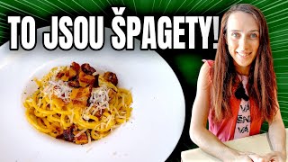 ŠPAGETY ALA ČERNÉ UHLÍ Jdu je vcucnout jídlo restaurace [upl. by Wagstaff]