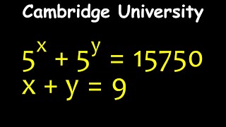 Cambridge University Actuaral Science Entrance Exam tricks  Find quotxquot amp quotyquot [upl. by Prader581]