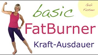 🔥 30 min basic Fatburner  Fett verbrennen mit Kräftigung amp CardioTraining  ohne Geräte im Stehen [upl. by Ivana86]