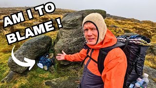 AM I TO BLAME Has KINDER SCOUT become too popular for WILDCAMPING [upl. by Lucia397]