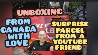 Surprised Parcel from Canada with love unboxing gift anggingfe vloggerfriend [upl. by Caryl]