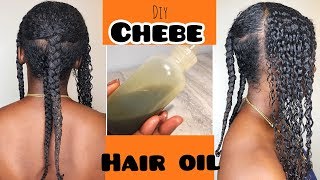 DIY CHEBE Hair Oil  Simple Ingredients for Growth amp Strength NO RESIDUE [upl. by Emanuele]