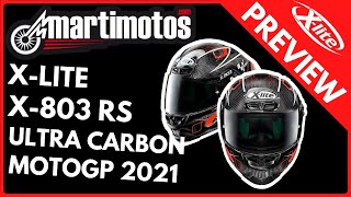 PREVIEW  🤯 XLITE X803 RS ULTRA CARBONO MOTOGP 2021 [upl. by Henke]