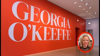 Georgia OKeeffe quotMy New Yorksquot at Art Institute [upl. by Haliak]