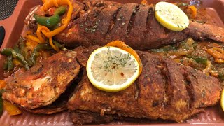 Fried Whole Snapper Fish Recipe [upl. by Napier]