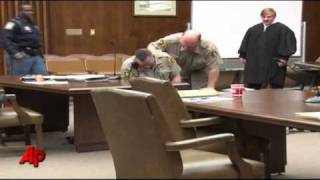 Raw Video Ga Courtroom Attack Caught on Tape [upl. by Aicram]