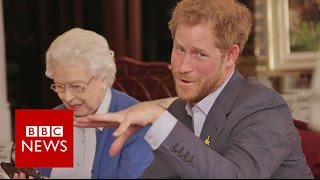 The Queen vs The President quotBoomquot  BBC News [upl. by Yauqram]