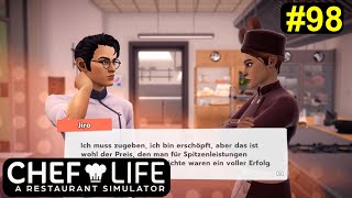 Chef Life A Restaurant Simulator  Jiro hat es geschafft 98  DeutschGerman [upl. by Drannel]