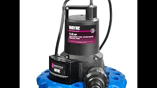 Review WAYNE WAPC250 14 HP Automatic ONOFF Water Removal Pool Cover Pump [upl. by Thurlough]