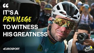 Sir Mark Cavendish will be remembered as one of the greats after his final Tour de France 🐐🇫🇷 [upl. by Orimlede]