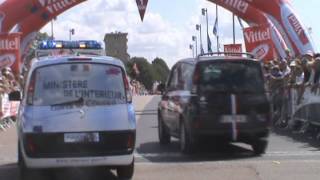 Caravanes Police  Tour de France 2012  ROUEN 76 [upl. by Lanahtan900]