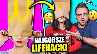 Sprawdzamy NAJGORSZE LIFEHACKI DLA DZIEWCZYN [upl. by Japeth651]