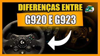 QUAL A DIFERENÇA ENTRE G920 E G923  Logitech G920 vs G923 Qual a Diferença Análise Completa [upl. by Neelrahs]