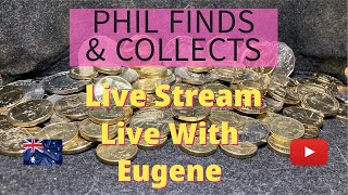 Phil Finds amp Collects is live with Eugene in Queensland  Tuesday Night Live [upl. by Cardwell]