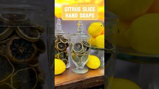 Make Cute SingleUse Soaps Using Citrus Slices Great for Soap Dish [upl. by Bartholemy]