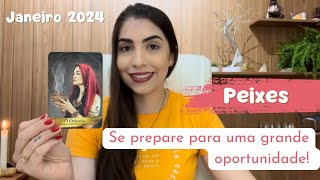 ♓️ PEIXES JANEIRO 2024  Uma grande oportunidade vai surgir para você 🙀 [upl. by Haff]