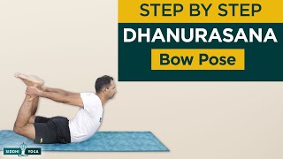 Dhanurasana Bow Pose Benefits How to Do amp Contraindications by Yogi Sandeep  Siddhi Yoga [upl. by Burgess71]