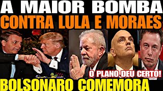 TRUMP E MUSK CUMPRIU PRISÃO SAIU NESSE DOMINGO MORAES E LULA RECEBE PIOR NOTÍCIA de BOLSONARO [upl. by Yllus]