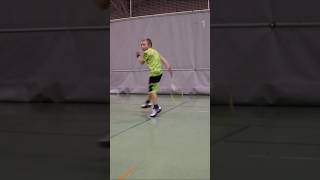 Badminton Trickshot Behind the Back Wins and Fails trickshots badminton [upl. by Andrea]