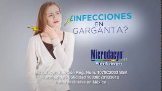 ¿Infecciones en garganta  Microdacyn México [upl. by Suertemed]