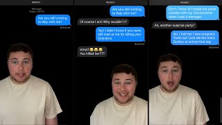 Texting Random Numbers📱😂 ACCIDENTAL SERIAL KILLER🔪😱 [upl. by Mccullough]