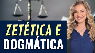 ZETÉTICA e DOGMÁTICA  Filosofia do Direito [upl. by Ramu]