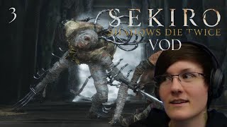 Longarm Centipede Giraffe was Awesome  First Playthrough  Sekiro Shadows Die Twice VOD Part 3 [upl. by Easton]