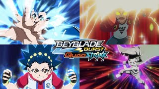 All Best Special Moves Used In Beyblade Burst QuadStrike [upl. by Ateerys121]