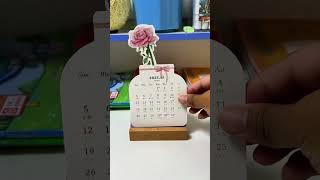 Who will give you the first calendar in 2025 2025 calendar Creative desk calendar Perpetual cal [upl. by Xuagram]