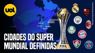 FIFA ANUNCIA SEDES DO SUPER MUNDIAL DE CLUBES FINAL SERÁ EM NOVA YORK CONFIRA [upl. by Ahseuqal]