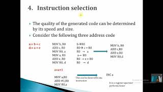 Issues in the Design of a Code Generator [upl. by Eilitan981]