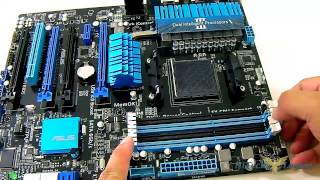 ASUS M5A99FX Pro R20 Motherboard Unboxing  Overview  Benchmarks [upl. by Larry]